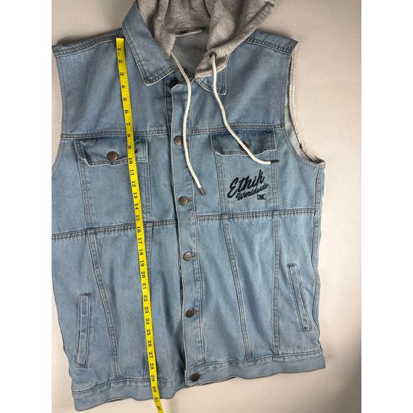 Original Ethik Embroided Denim Vest - Picture 6 of 8